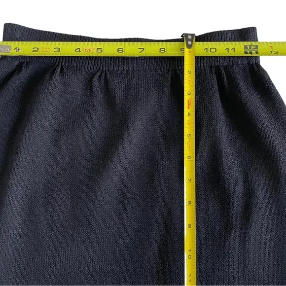 Two-Piece St. John Suit - Pale Pink and Black Jacket PLUS Black Skirt - Size 4 - Picture 9 of 16